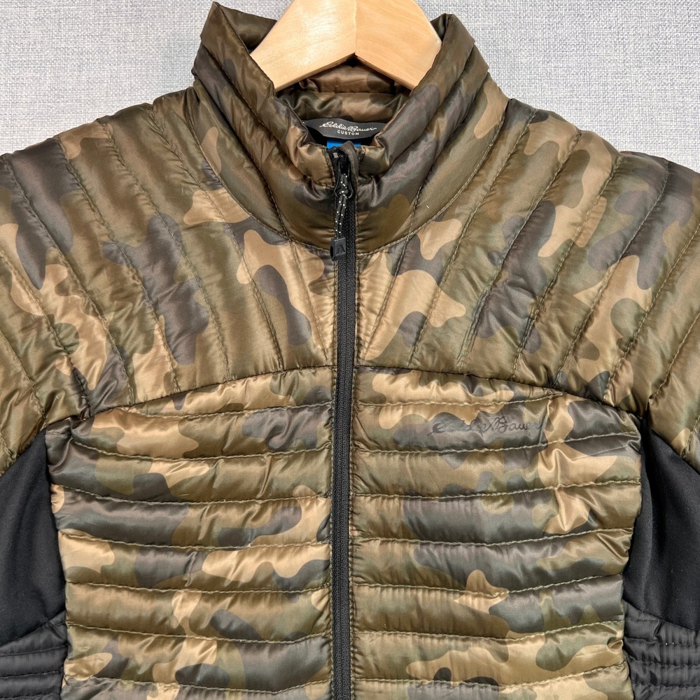 Eddie Bauer First Ascent Storm Down 800 Packable Puffer Jacket Women PL Camo - Picture 2 of 12